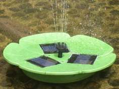 花园池塘太阳能喷泉中三防漆的应用